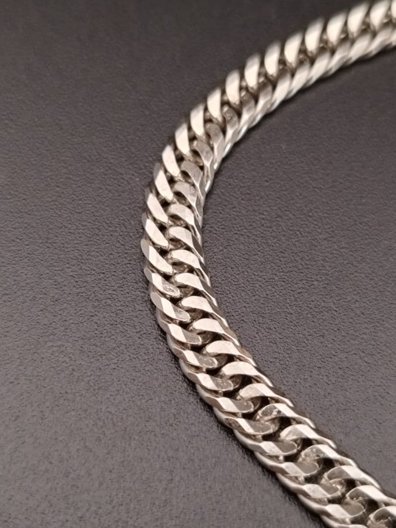 SILVER925喜平ネックレスチェーン 8面ダブル 25g シルバー925