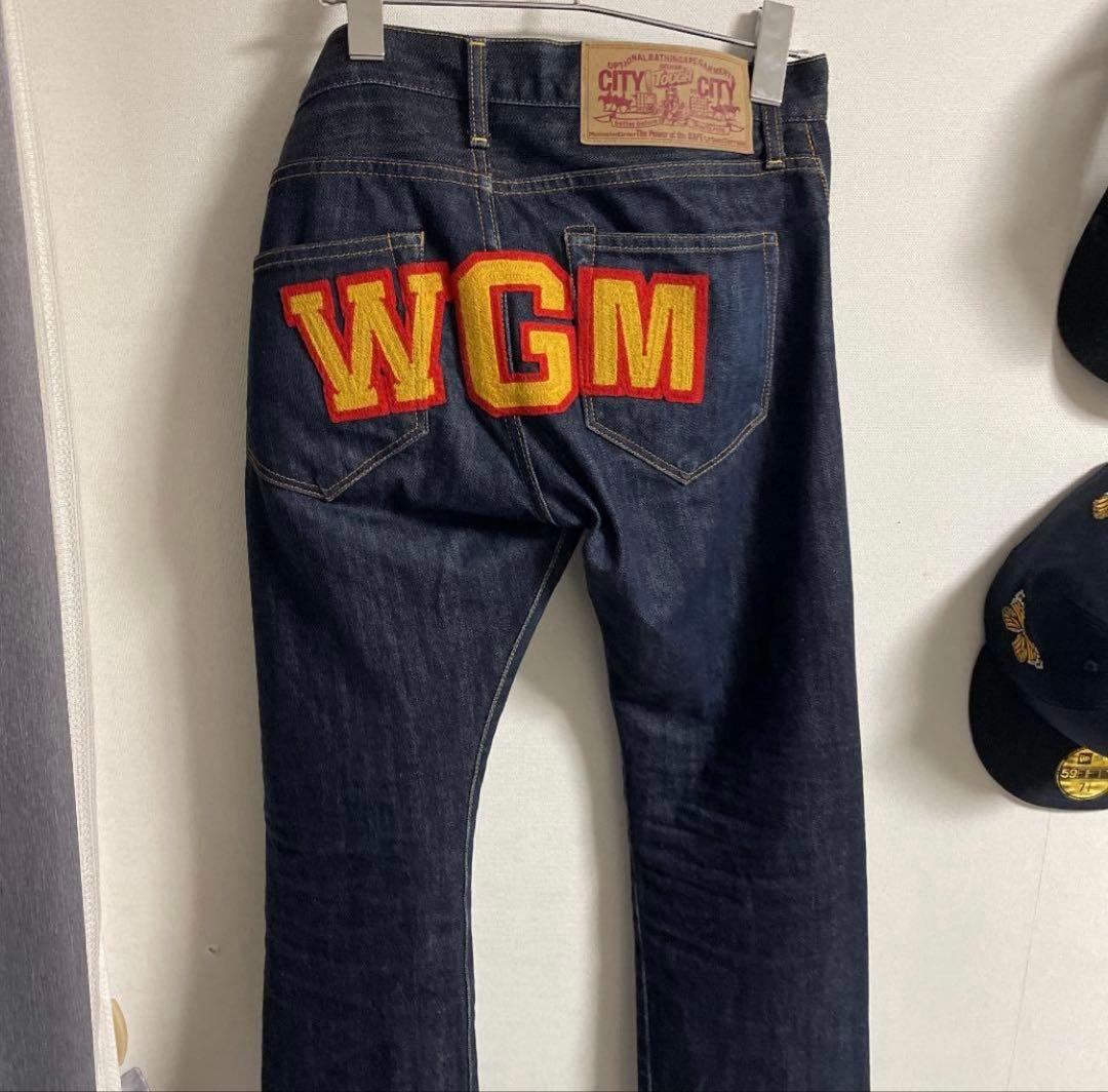 エイプ　シャーク　デニムパンツ