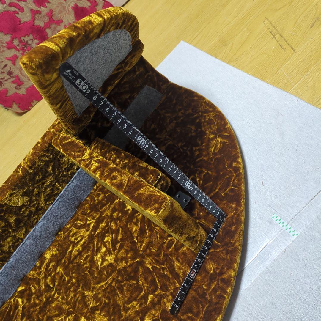 【ひろ】コンソール棚（冷蔵庫用）【チンチラゴールド】