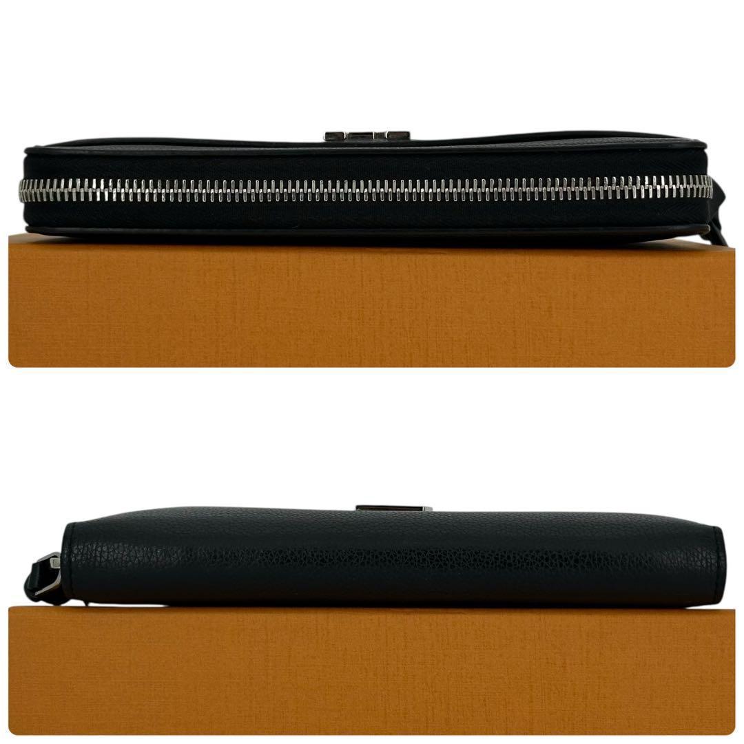 ほぼ未使用級　ルイヴィトン　ジッピーウォレット　ロックミー　ブラック　黒　LV