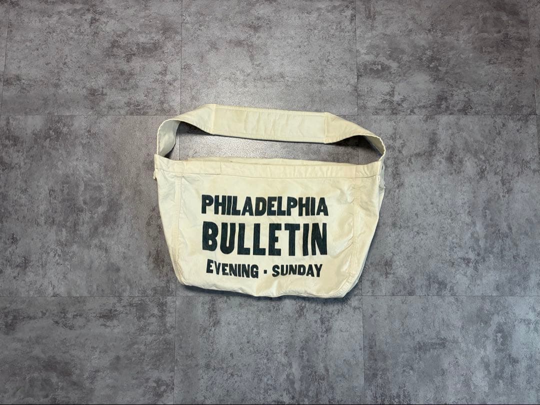 【名作】DUBBLEWORKS WAREHOUSE ニュースペーパーバッグ