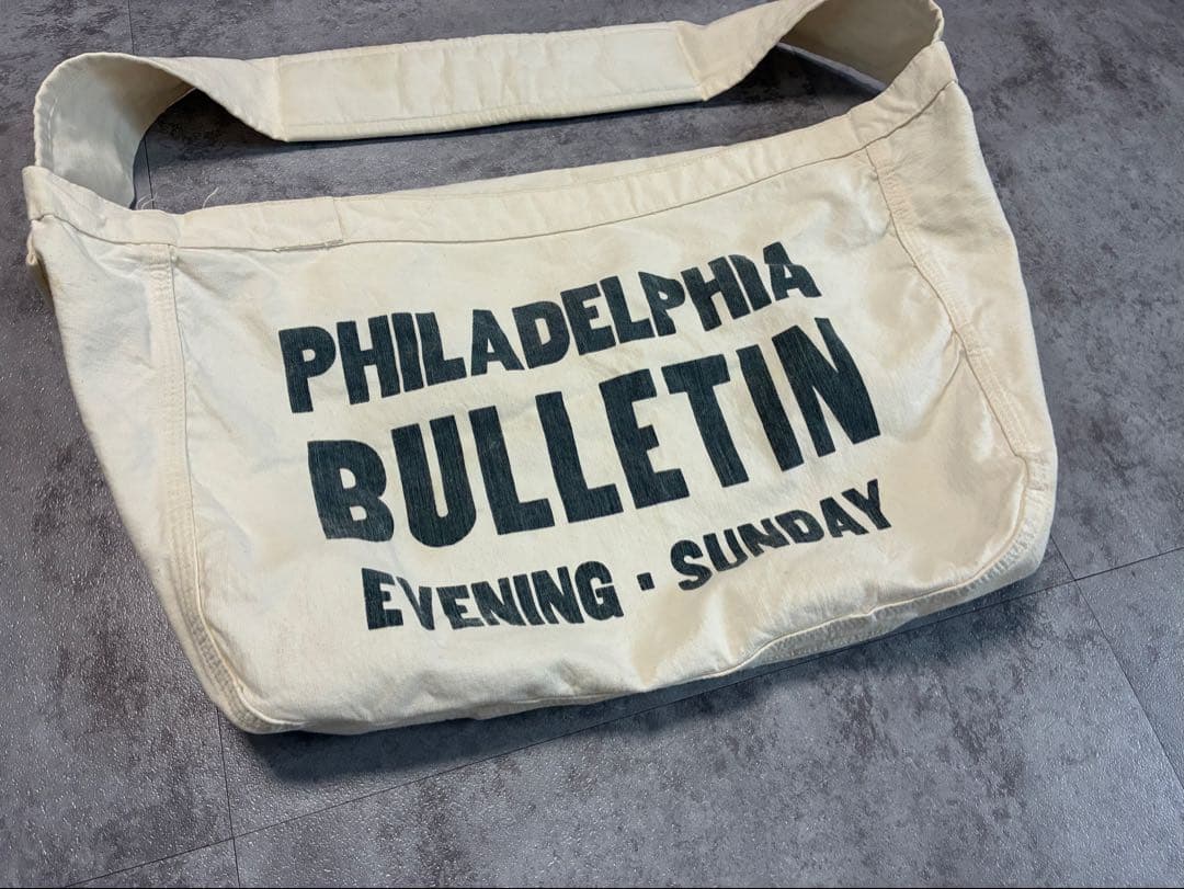 【名作】DUBBLEWORKS WAREHOUSE ニュースペーパーバッグ