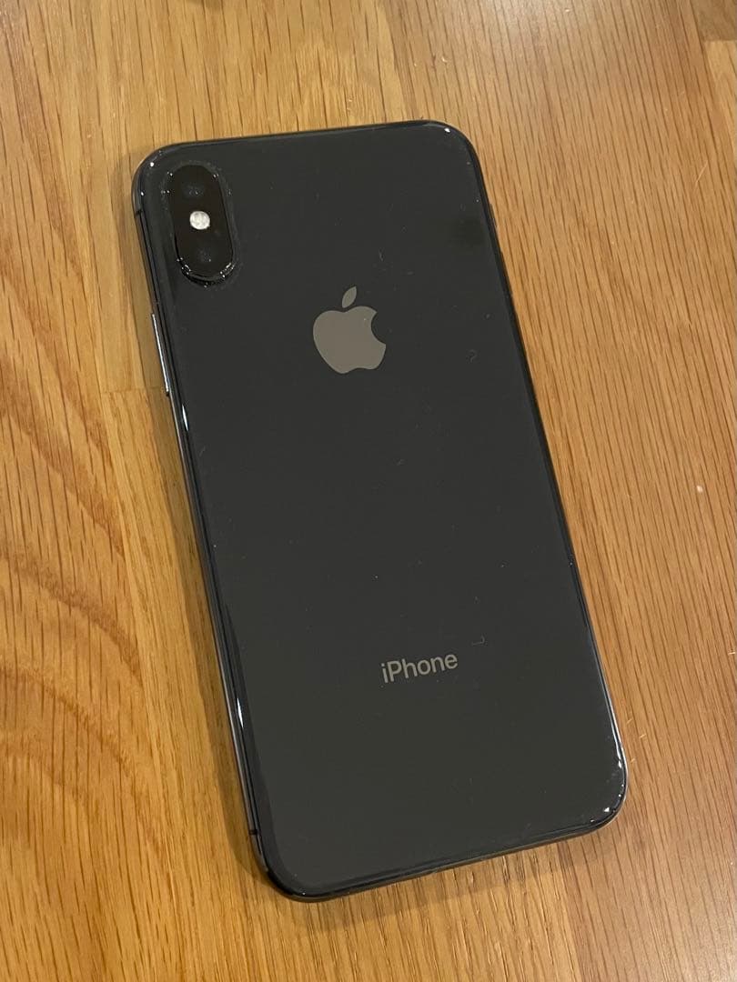 美品 iPhone X本体　256GB スペースグレイ
