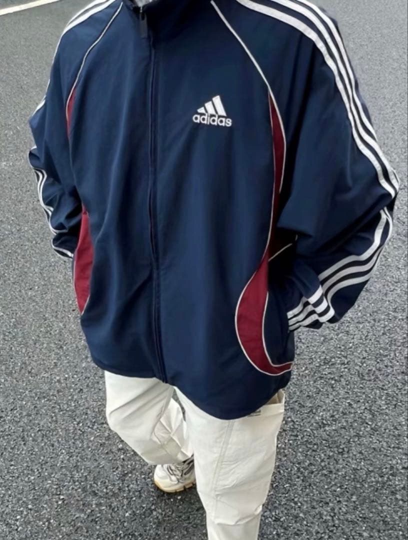 海外限定S Adidas TEAMGEIST ワイドジャケット KE5847