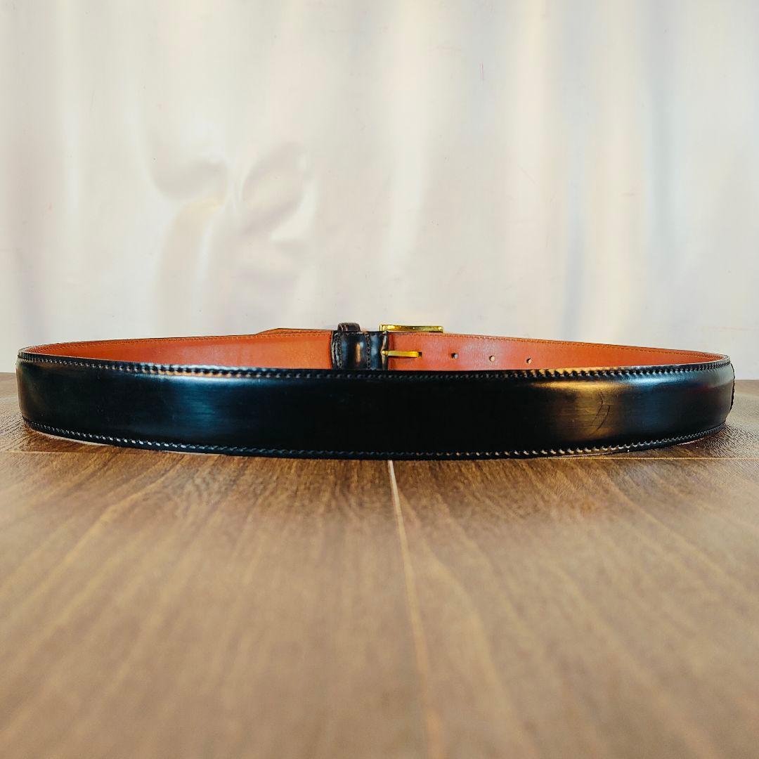 【別格極上艶黒馬革】ブルックスブラザーズ シェルコードバン USA製ホーウィン社