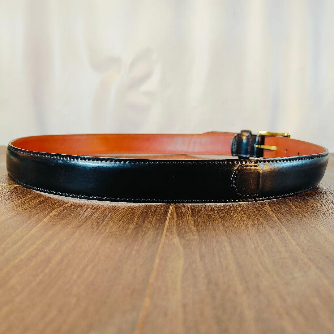 【別格極上艶黒馬革】ブルックスブラザーズ シェルコードバン USA製ホーウィン社