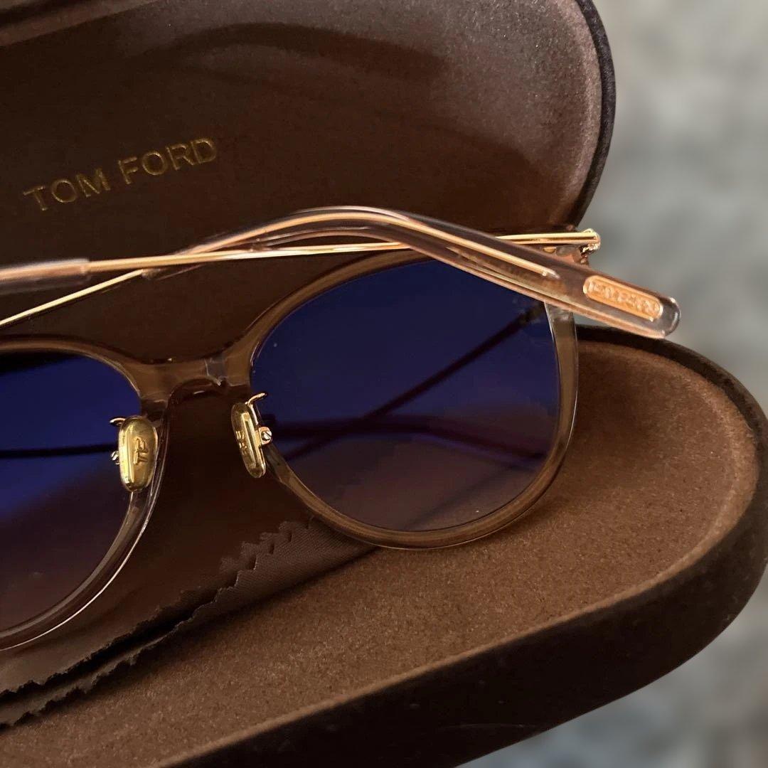 hidee　TOM FORD ブラウン サングラス