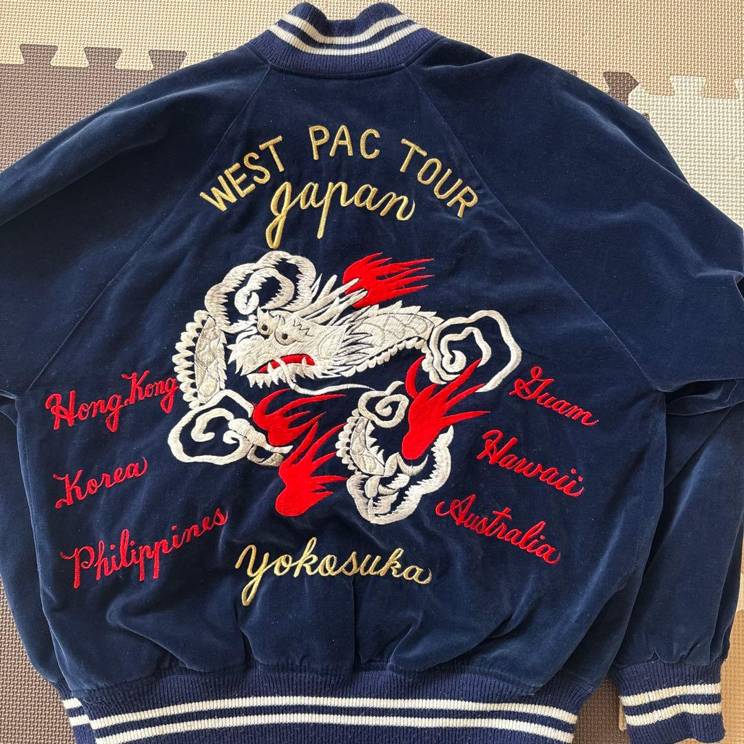 【VINTAGE】80's SOUVENIR JACKET