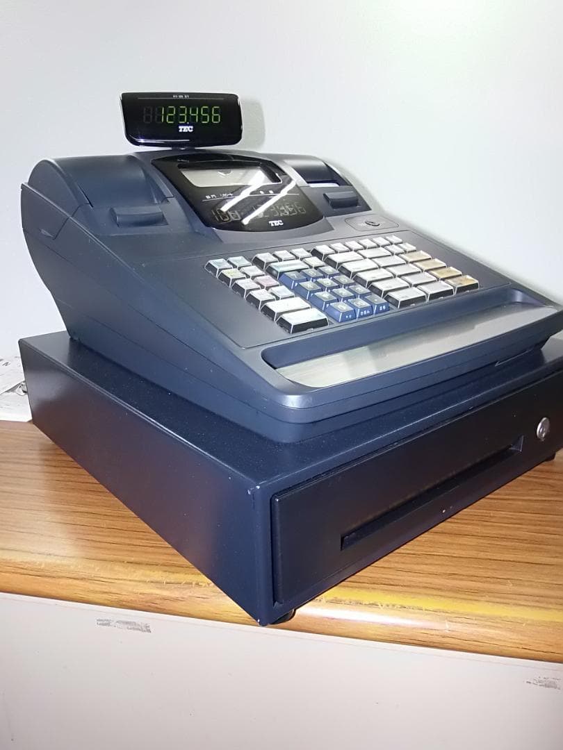 人気の黒1108設定無料東芝MA-660物販向10部門　インボイス対応レジスター