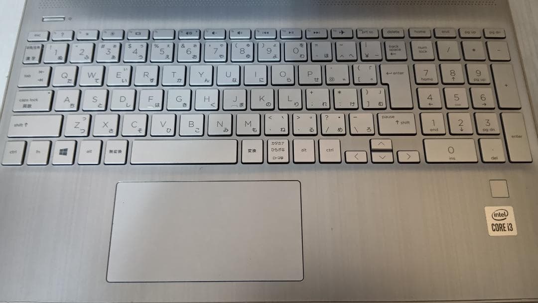 hp Laptop 15s-1124TU 第10世代i3