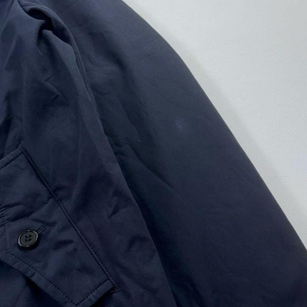 コムデギャルソンオム スイングトップ ドリズラージャケット 立ち襟 ネイビー