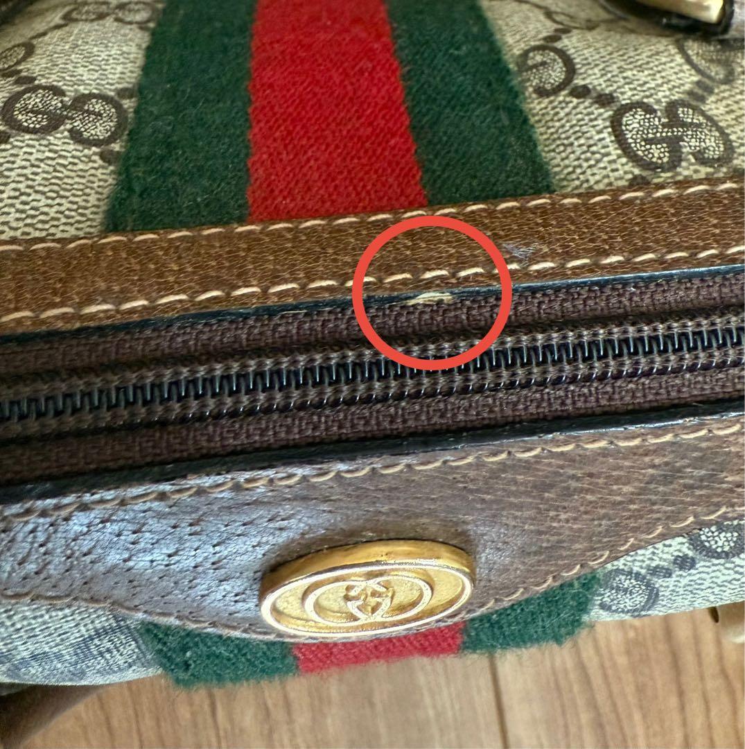 OLD GUCCI オールドグッチ ミニボストンバッグ