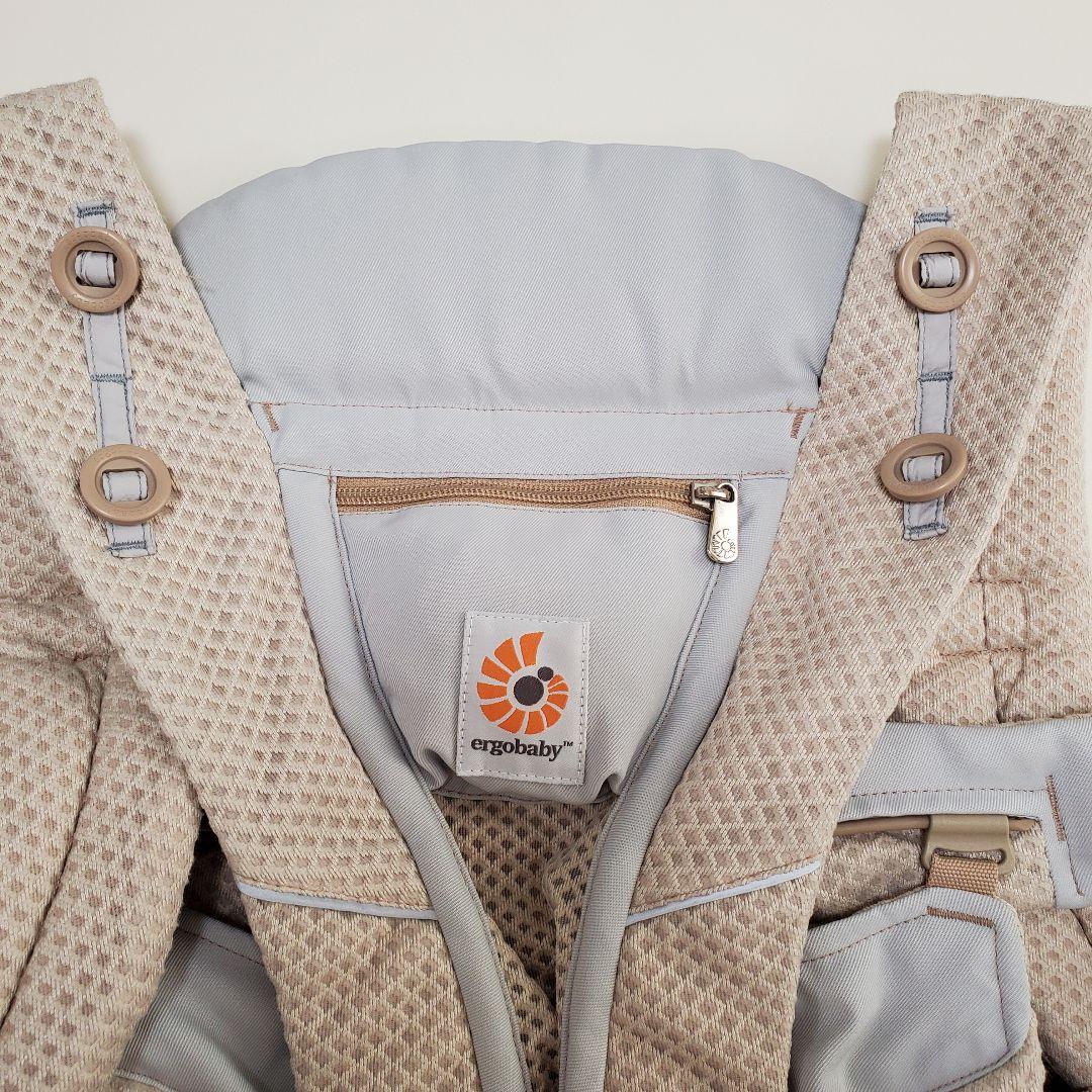 ②ergobaby エルゴベビー オムニブリーズ サンドベージュ 抱っこ紐