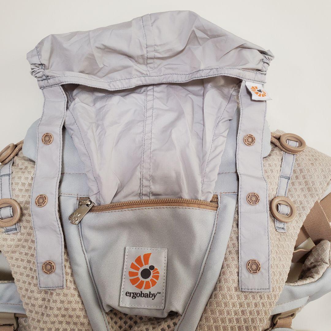②ergobaby エルゴベビー オムニブリーズ サンドベージュ 抱っこ紐