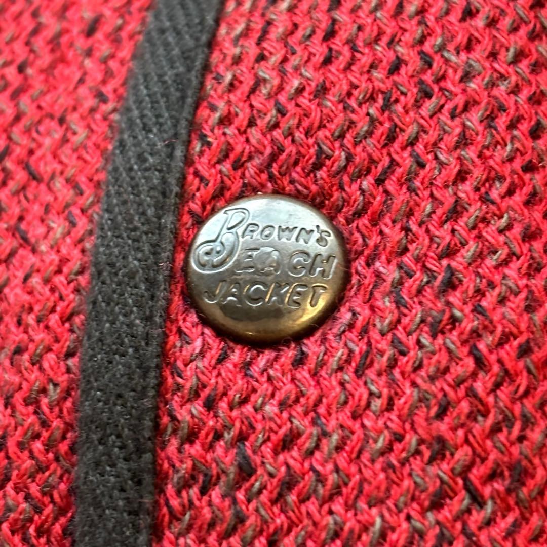 BROWN’S BEACH JACKET STEVENSON 別注ベスト