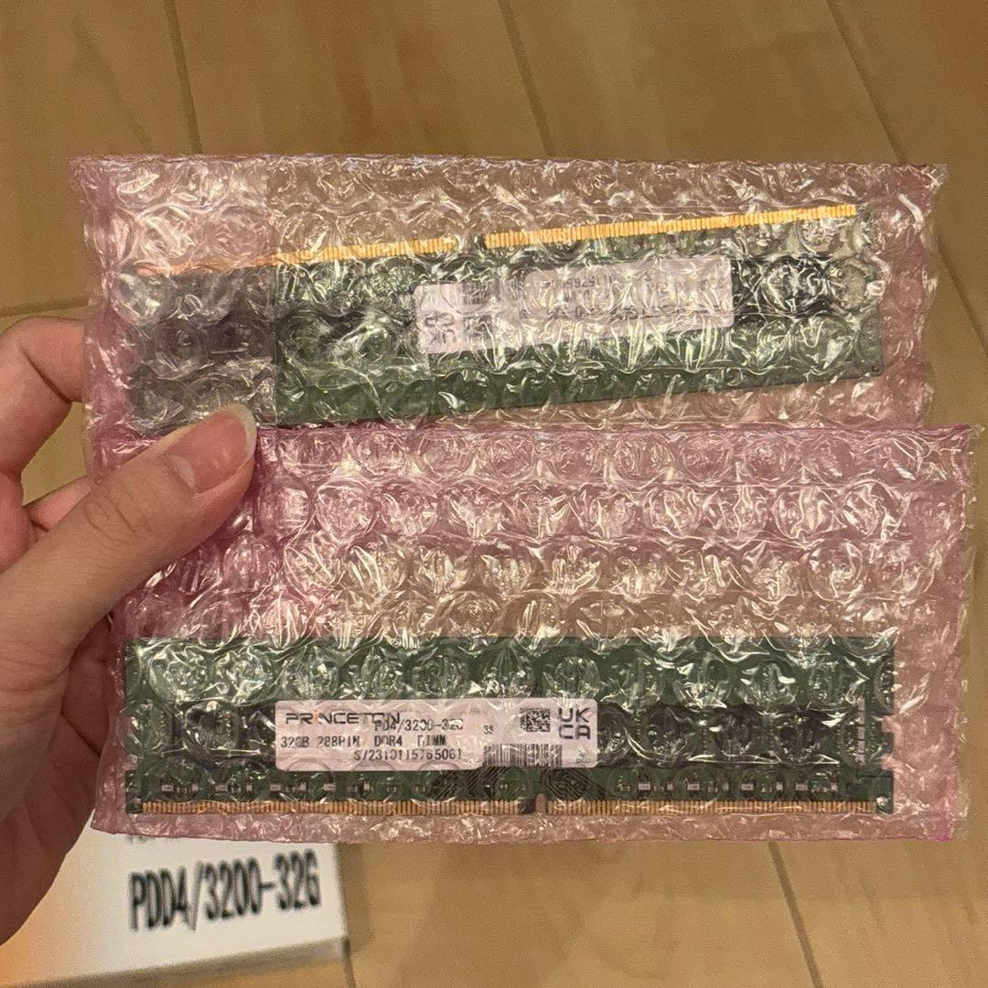 PRINCETON DDR4 PC4-3200 32GB メモリ