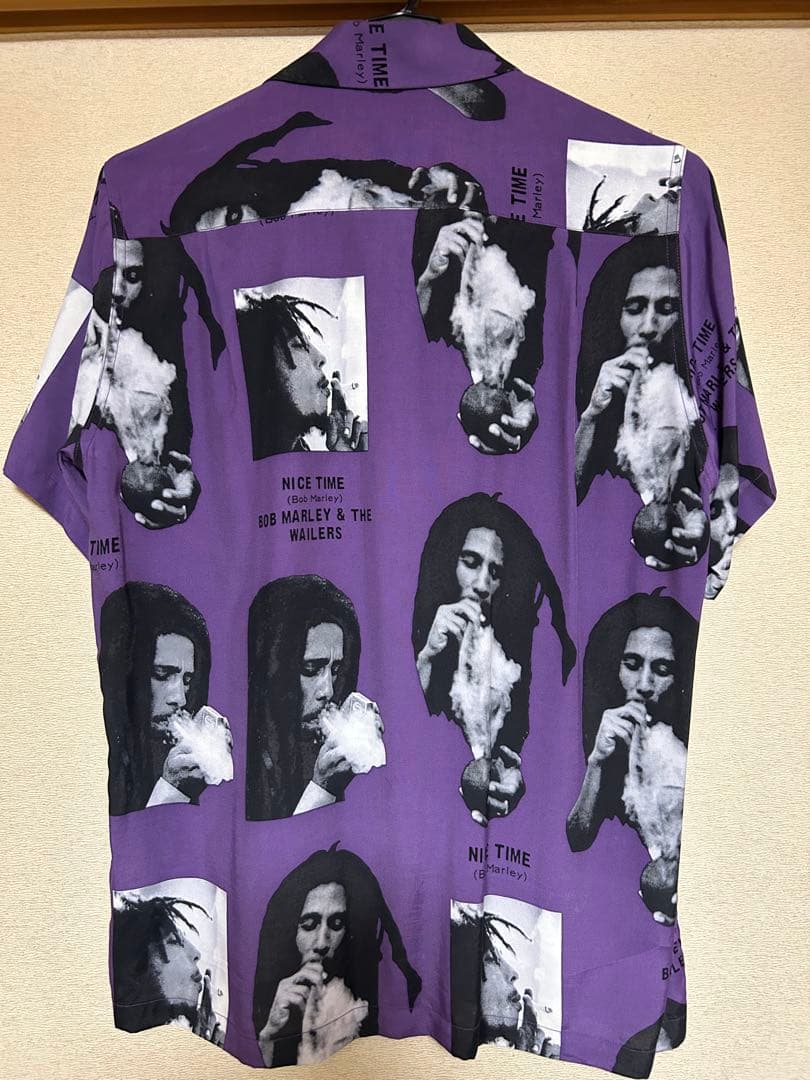 sale　ワコマリア ボブマーリー柄アロハシャツ XS