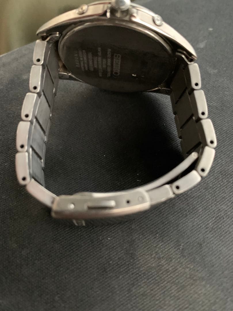 セイコーSBTM217 7B52-0AK0 ソーラー電波腕時計　TITANIUM