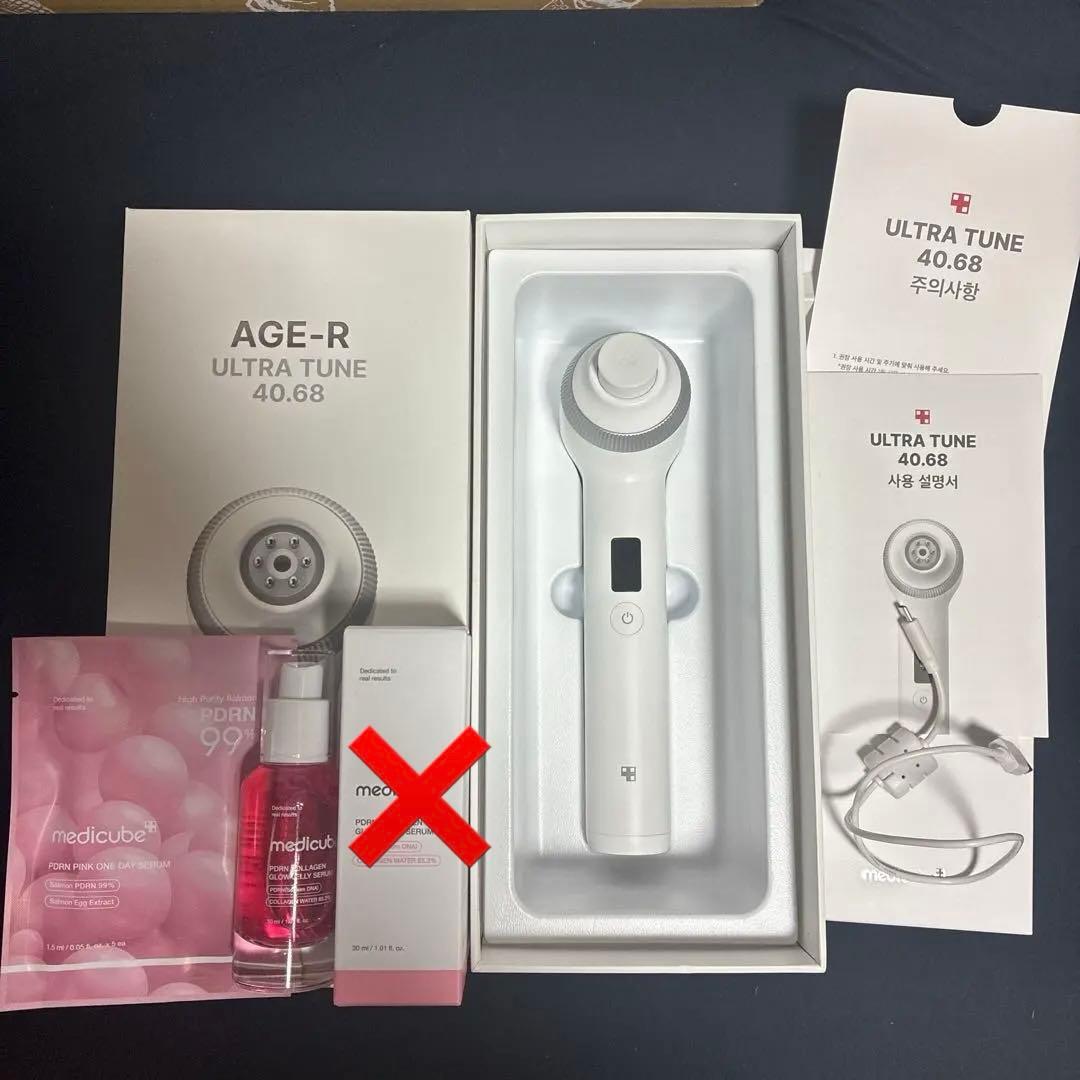 【オマケ付き】AGE-R ULTRA TUNE 40.68 美顔器