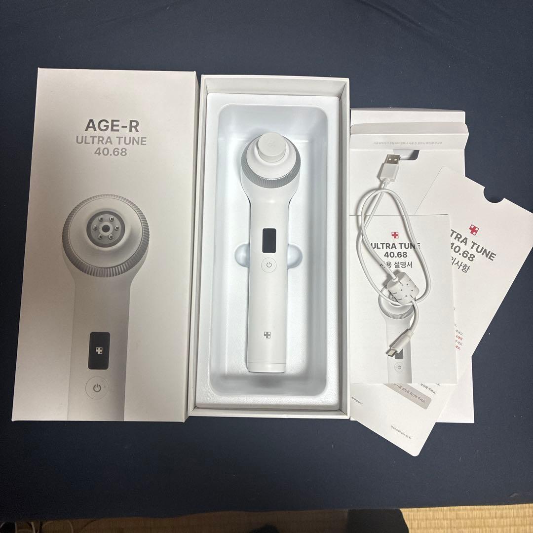 【オマケ付き】AGE-R ULTRA TUNE 40.68 美顔器