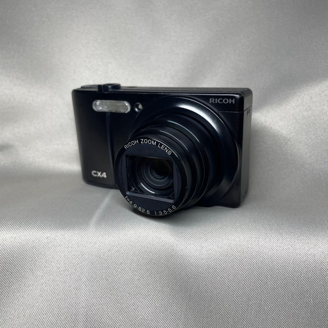 RICOH CX4 デジタルカメラ 動作品 新品予備バッテリー付
