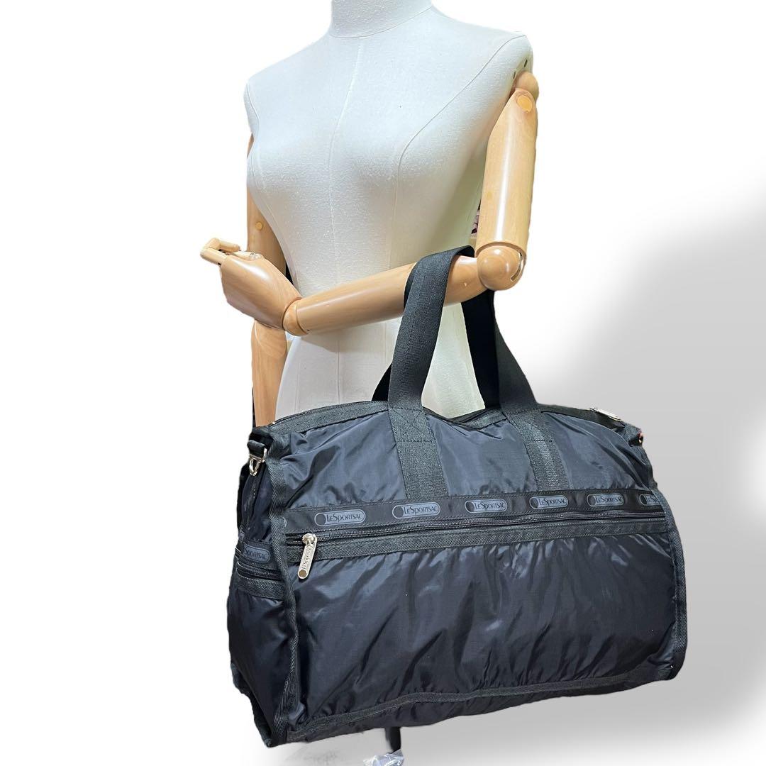 ✨極美品✨　レスポートサック　ナイロン　ボストンバッグ　黒　2way 144