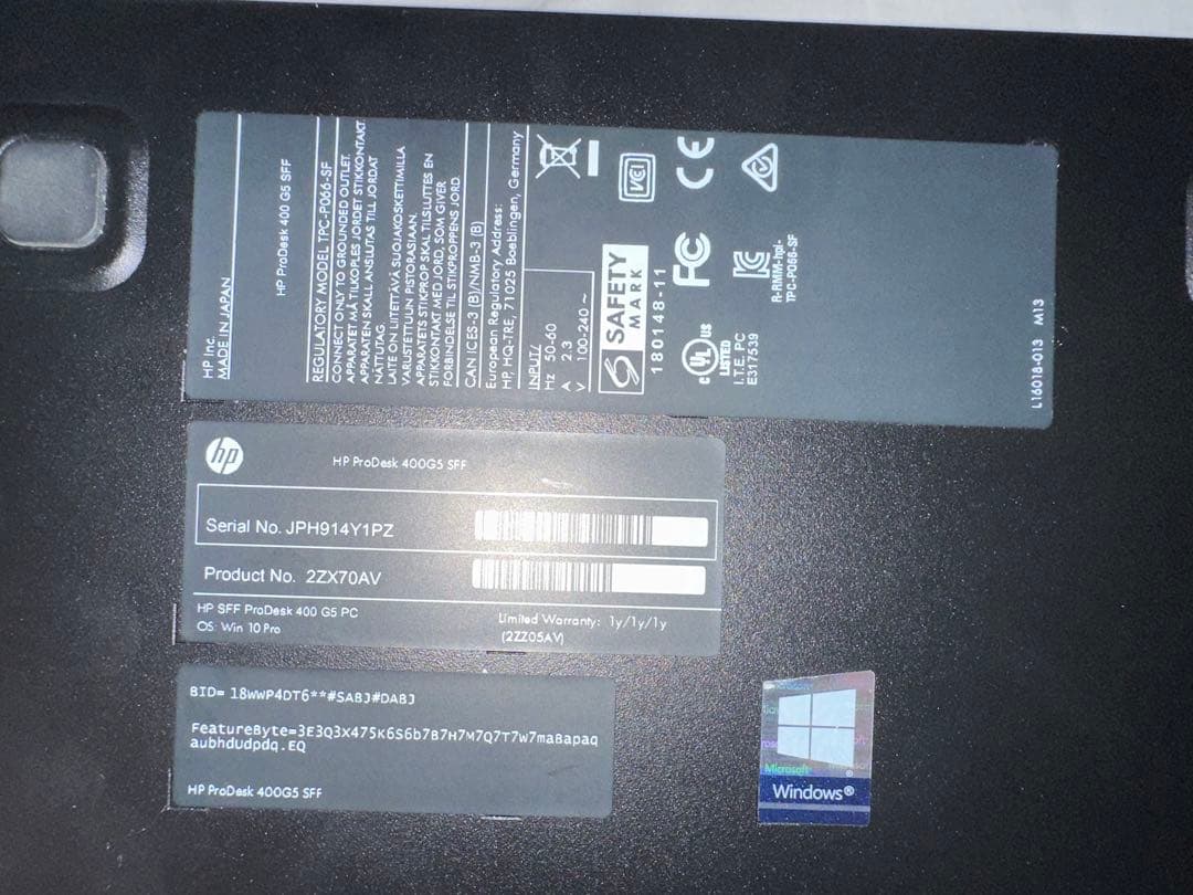 【Office付】すぐ使えるデスクトップパソコン｜第8世代i5搭載