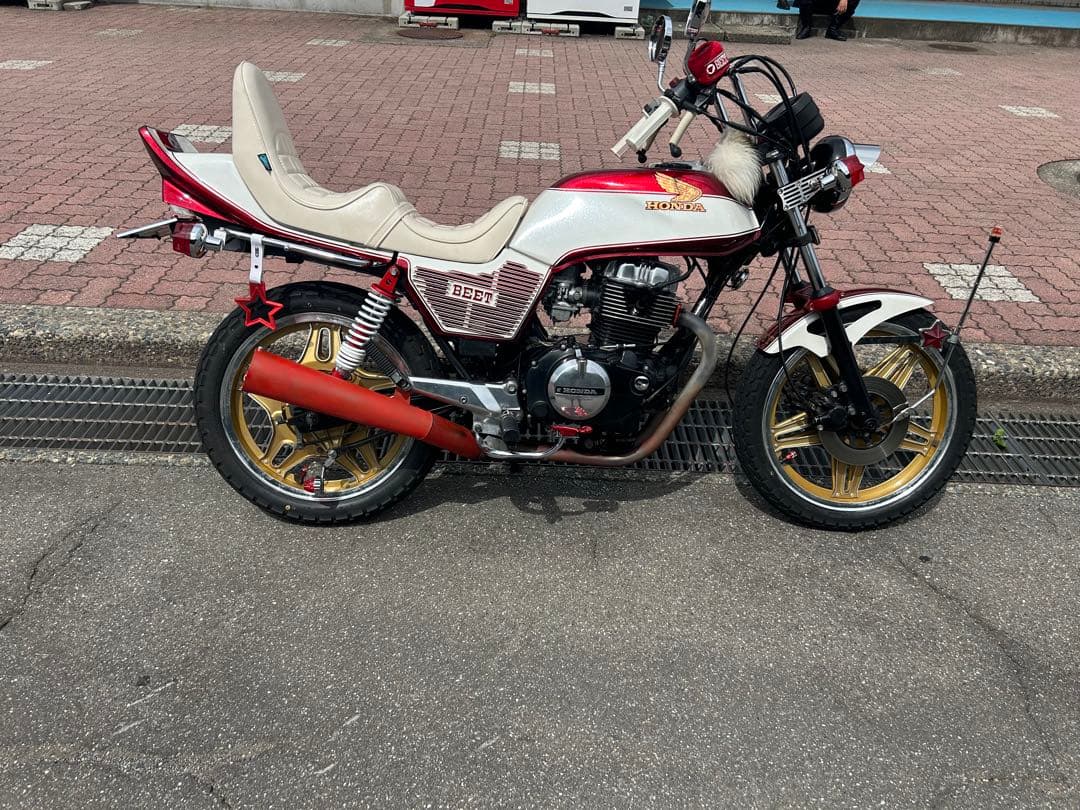 cb400n シート　ホーク3 オオカワシート　チョビ三　即日発送