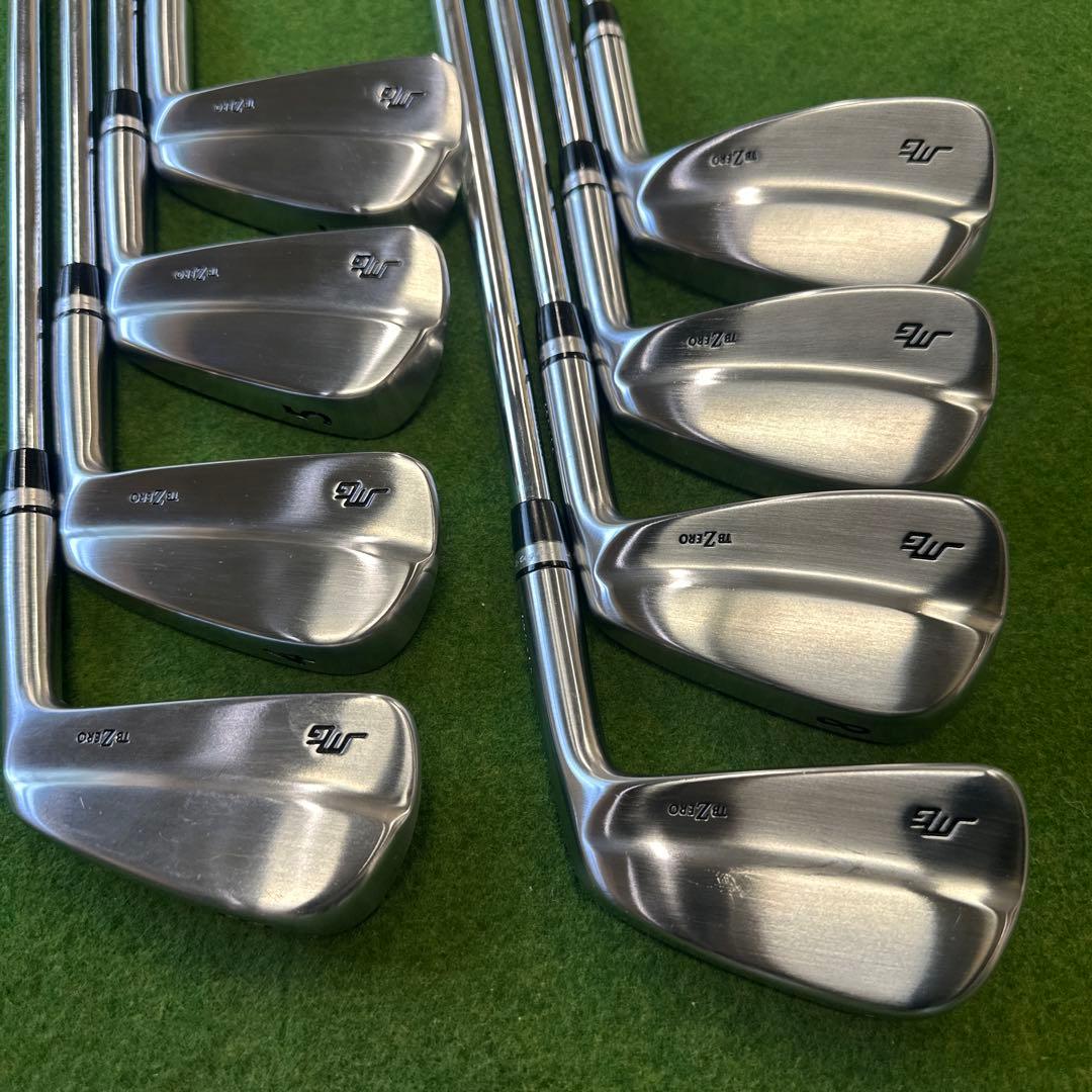 美品 三浦技研 TBZERO #3-PW 8本 モーダス120 S