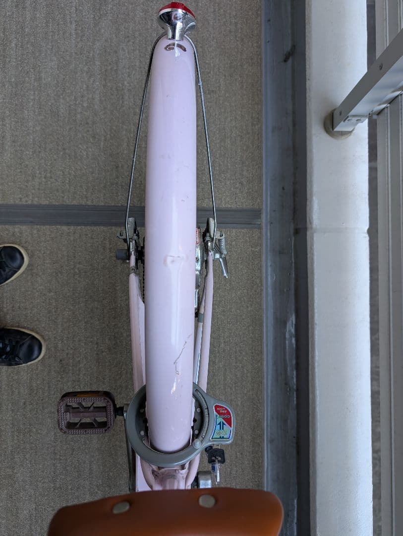 【引き取り限定】子供用自転車 ピンク 24インチ 東京都江東区