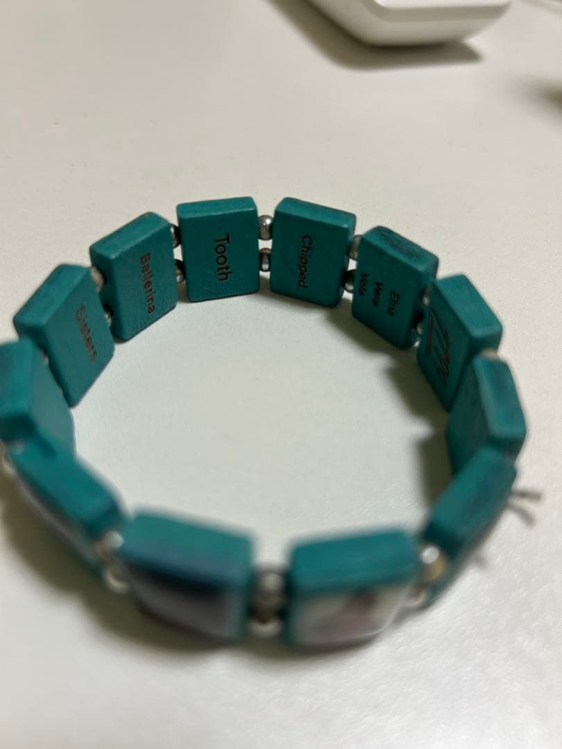 bazo1199 fakemink bracelet ブレスレット 青
