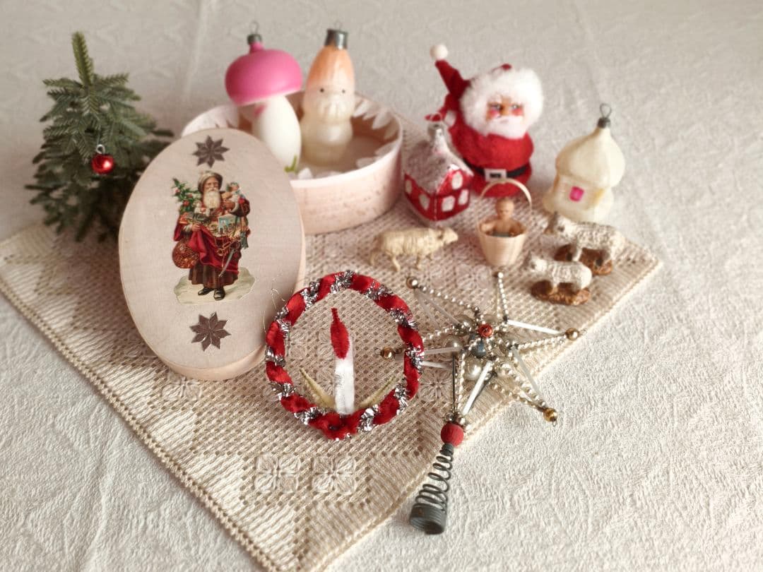 * vintage tree top ❀ アンティークビーズ 星の ツリートップ