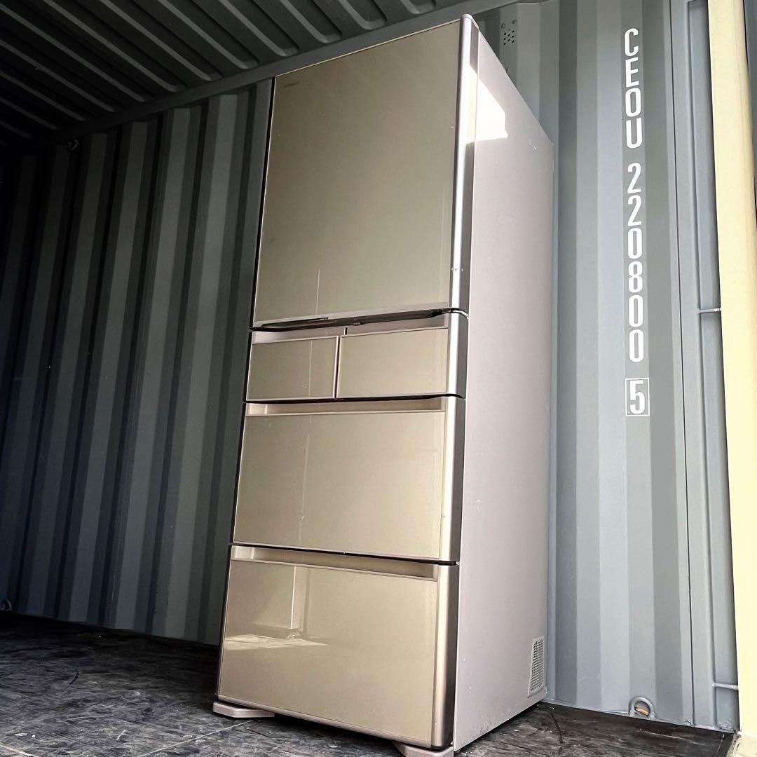 162取付無料！日立真空チルド搭載 シャンパンゴールド5ドア冷蔵庫！洗濯機