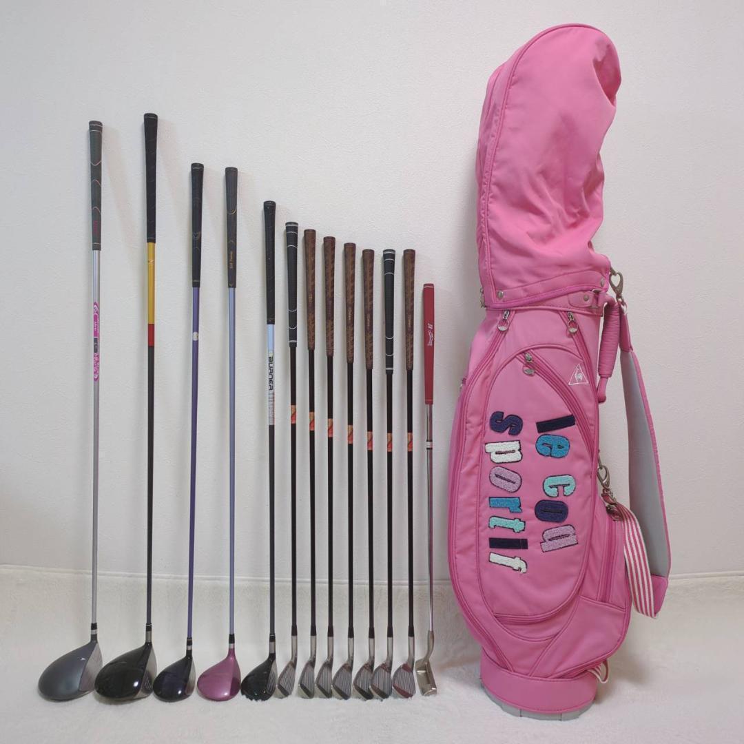 レディース ゴルフクラブセット　 テーラーメイド　ダイワ他　ゴルフセット　送料込