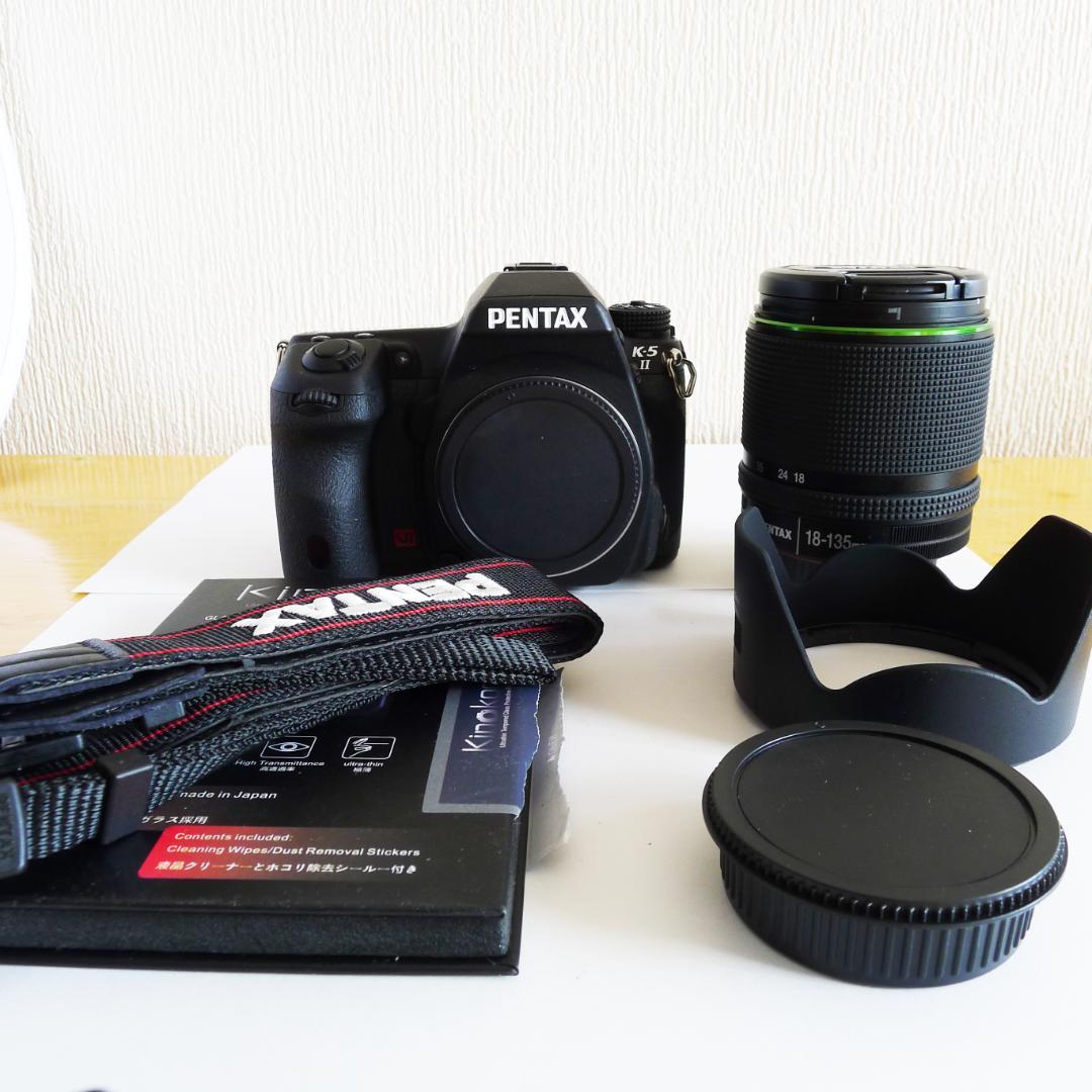超美品PENTAX K-5 II＋18-135mm ＋ストロボ＋ショット数226
