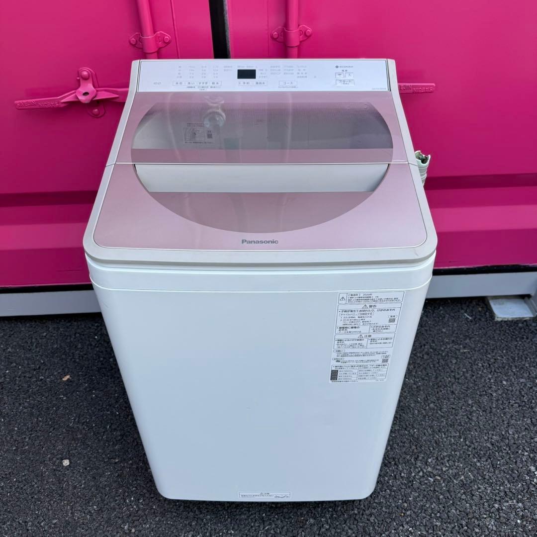 T008★2020年製★パナソニック　洗濯機　10KG インバーター搭載
