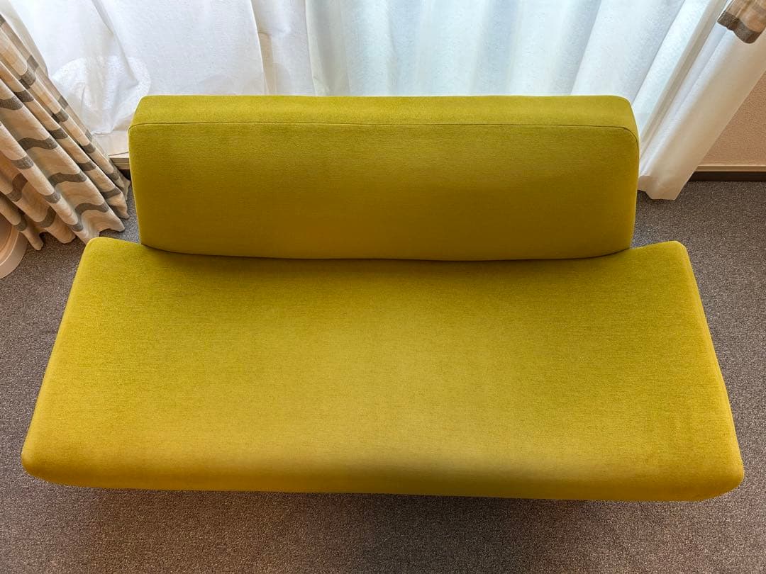 AOソファ2人がけ本体　IDEE　グリーン