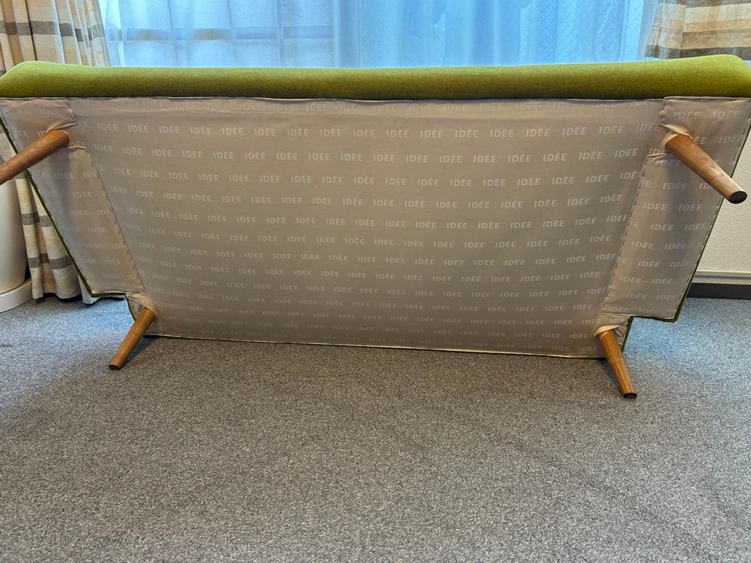 AOソファ2人がけ本体　IDEE　グリーン