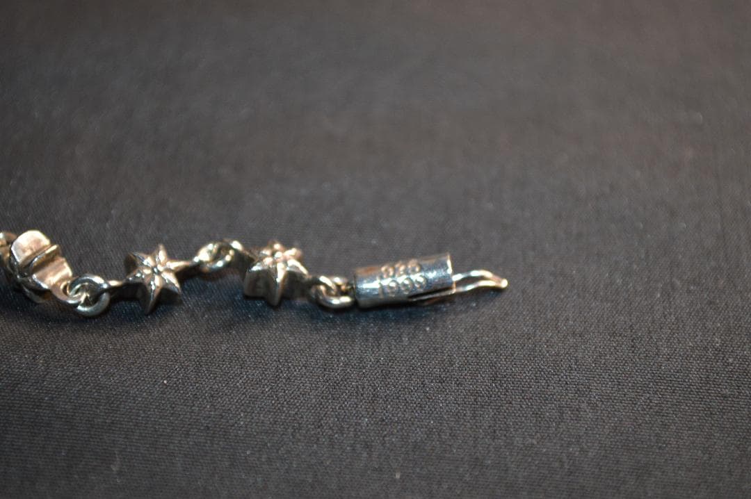 CHROME HEARTS　クロムハーツ 　シルバーブレス TINY　STAR