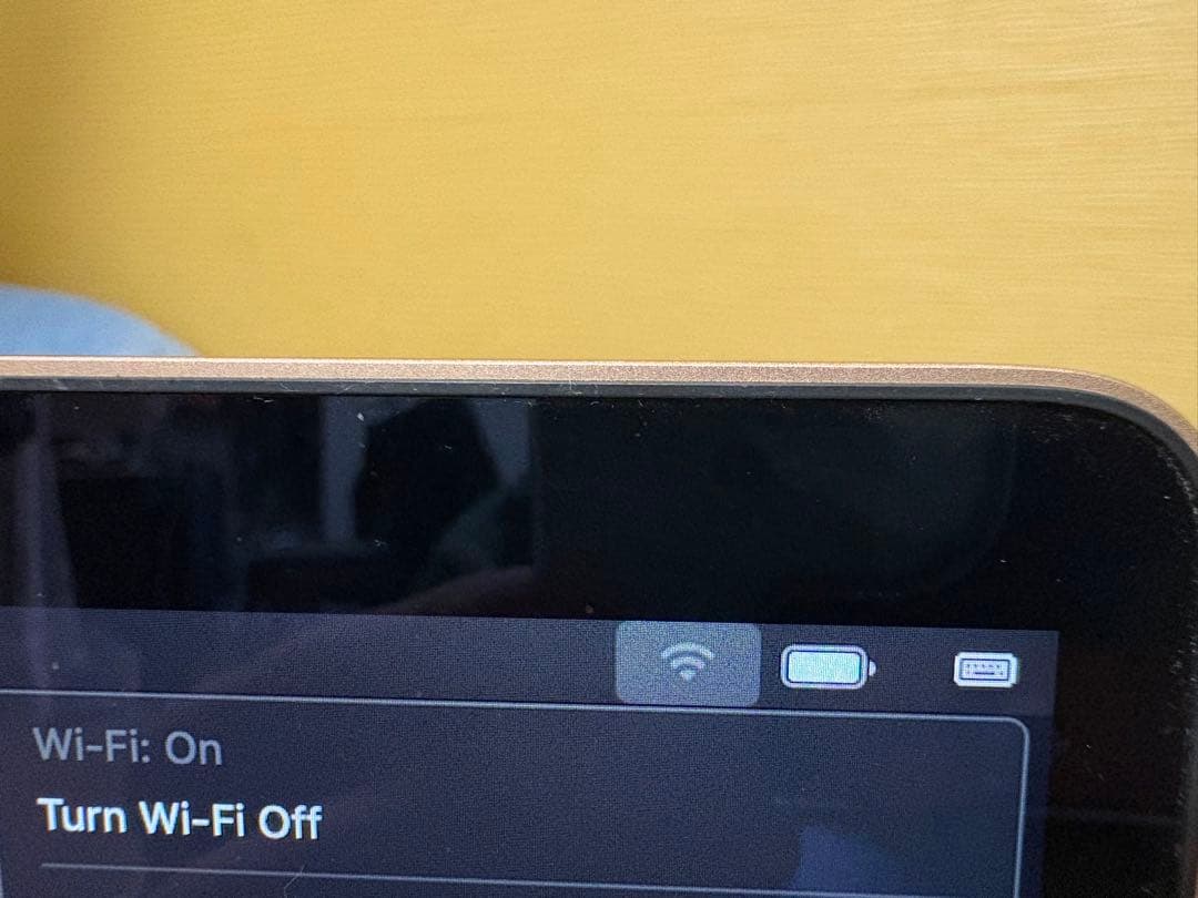 MacBookAirM1 2020画面割れ起動OK操作可8GB/256GB