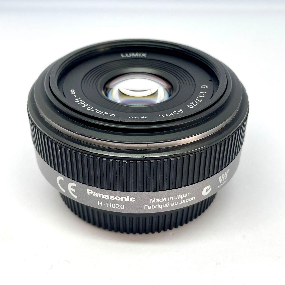 【美品】Panasonic Lumix G 20mm F1.7 H-H020