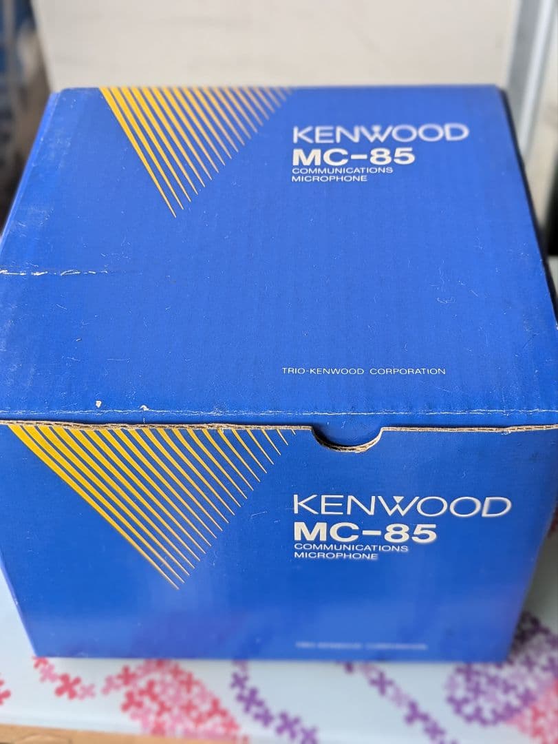 229 KENWOOD/ケンウッド スタンドマイク/ 卓上マイク MC-85