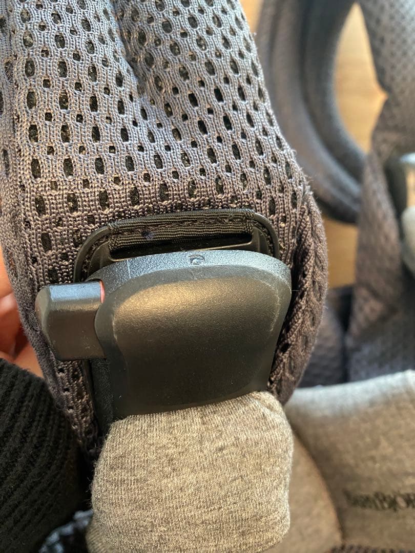 【美品】BABYBJORN 抱っこ紐 ハーモニー　アンスラサイト　説明書付き