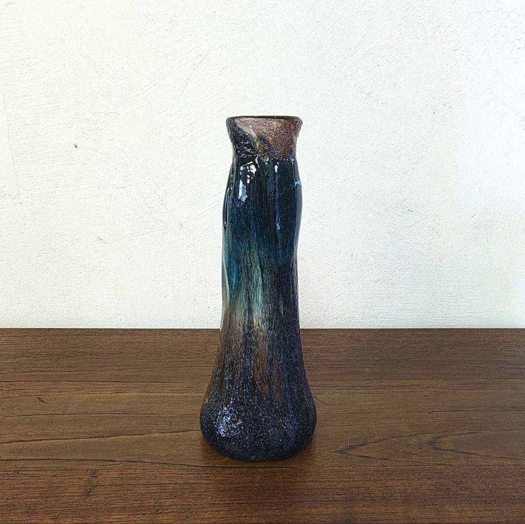 ア*マ様 【稲嶺盛吉】琉球ガラス 花瓶 フラワーベース