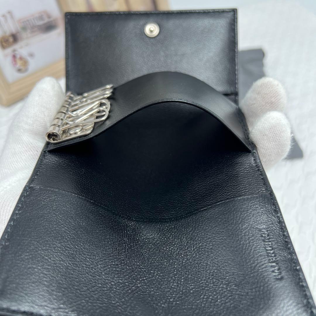 ✨ほぼ未使用品✨BALENCIAGA バレンシアガ エブリデイ　６連キーケース