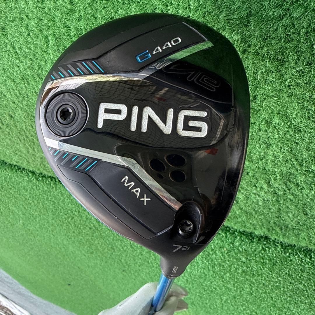 【中古】PING G440 MAX フェアウェイウッド 7番ウッド　21度