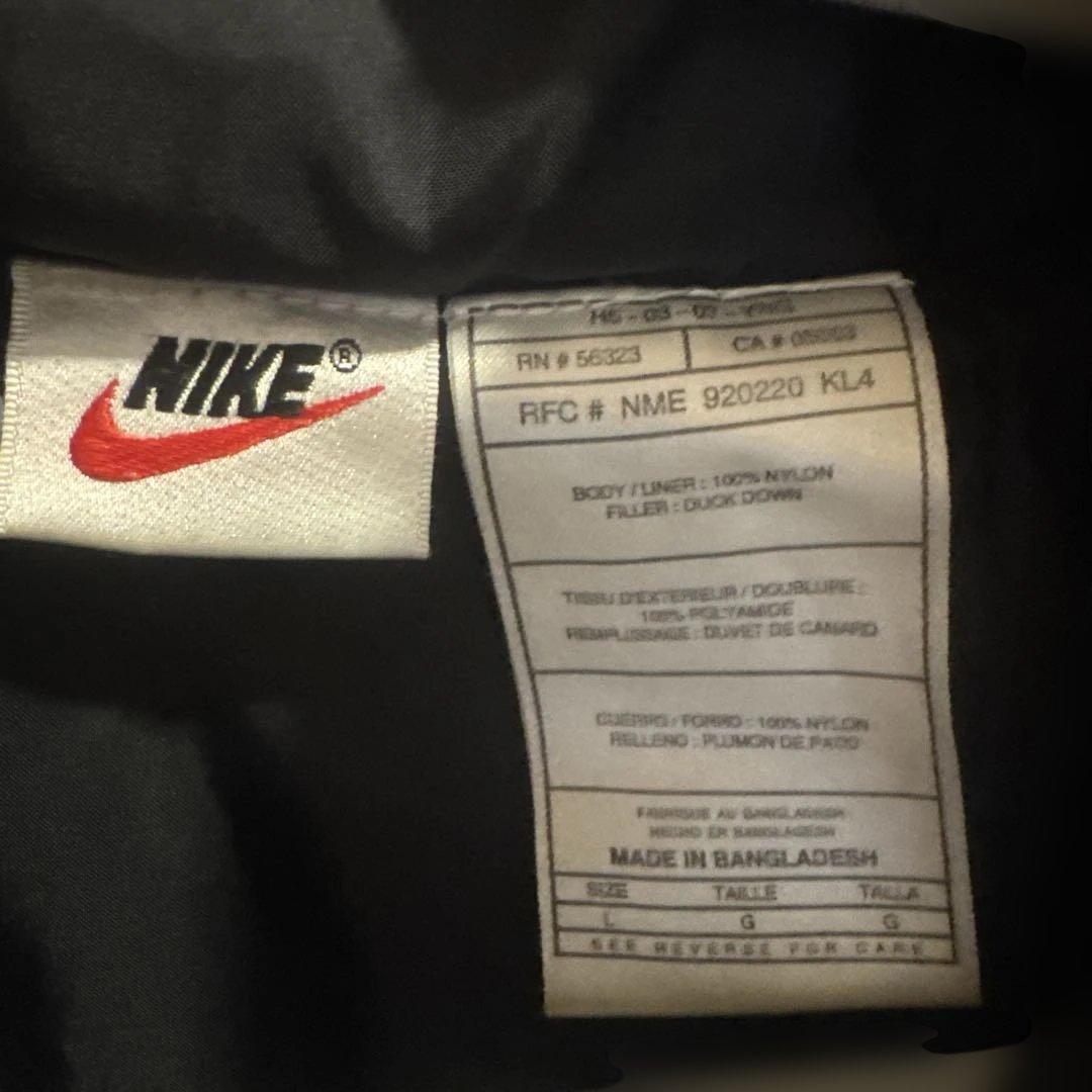 NIKE ダウンジャケット 緑 ビッグシルエット グリーン