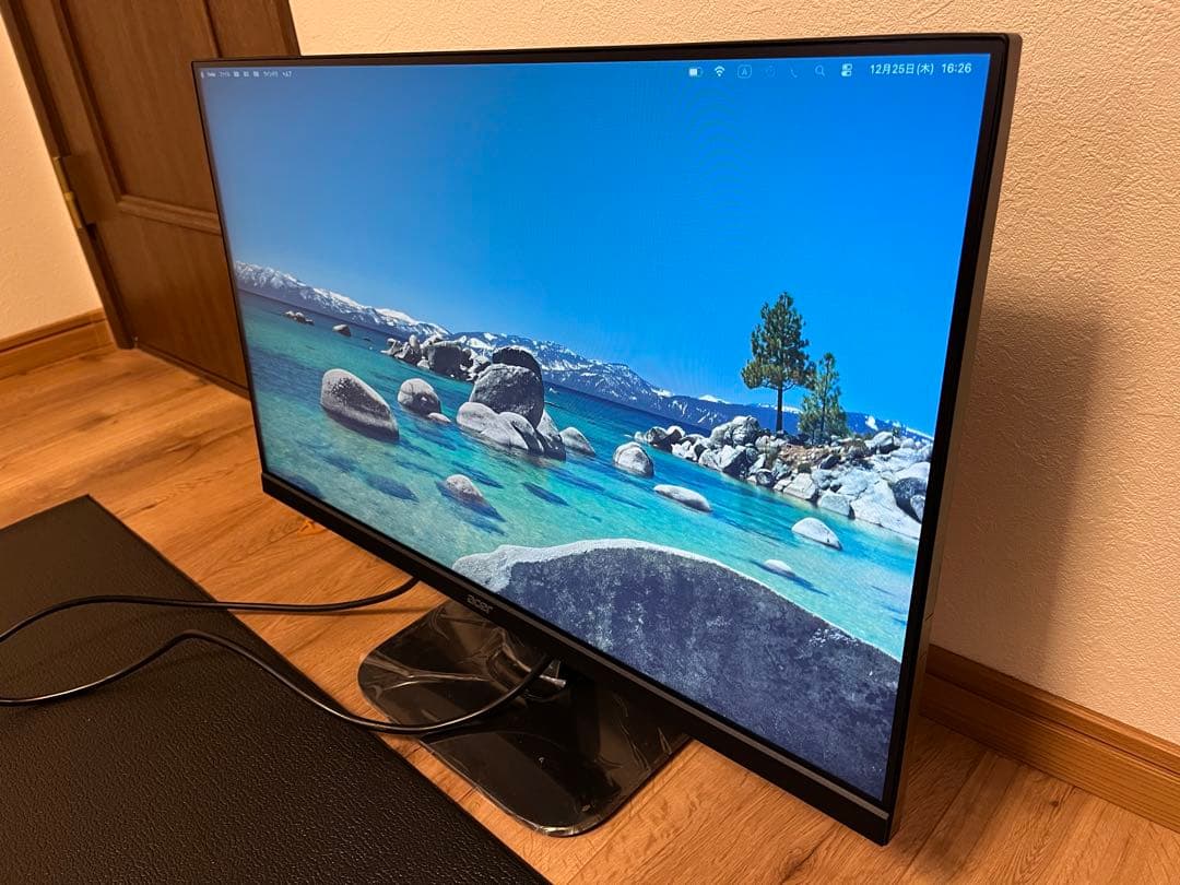 Acer 27インチ　大画面薄型ディスプレイ 本体　非光沢