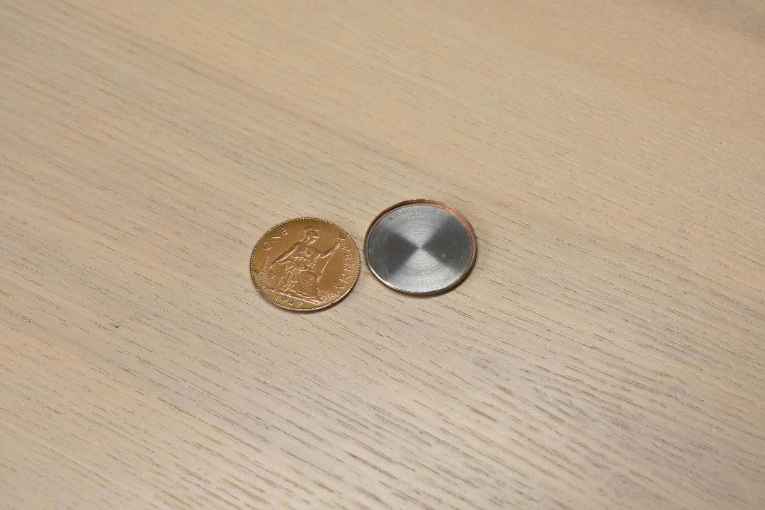 【手品】シルバー＆カッパー（ジョンソン）説明書あり_マジック