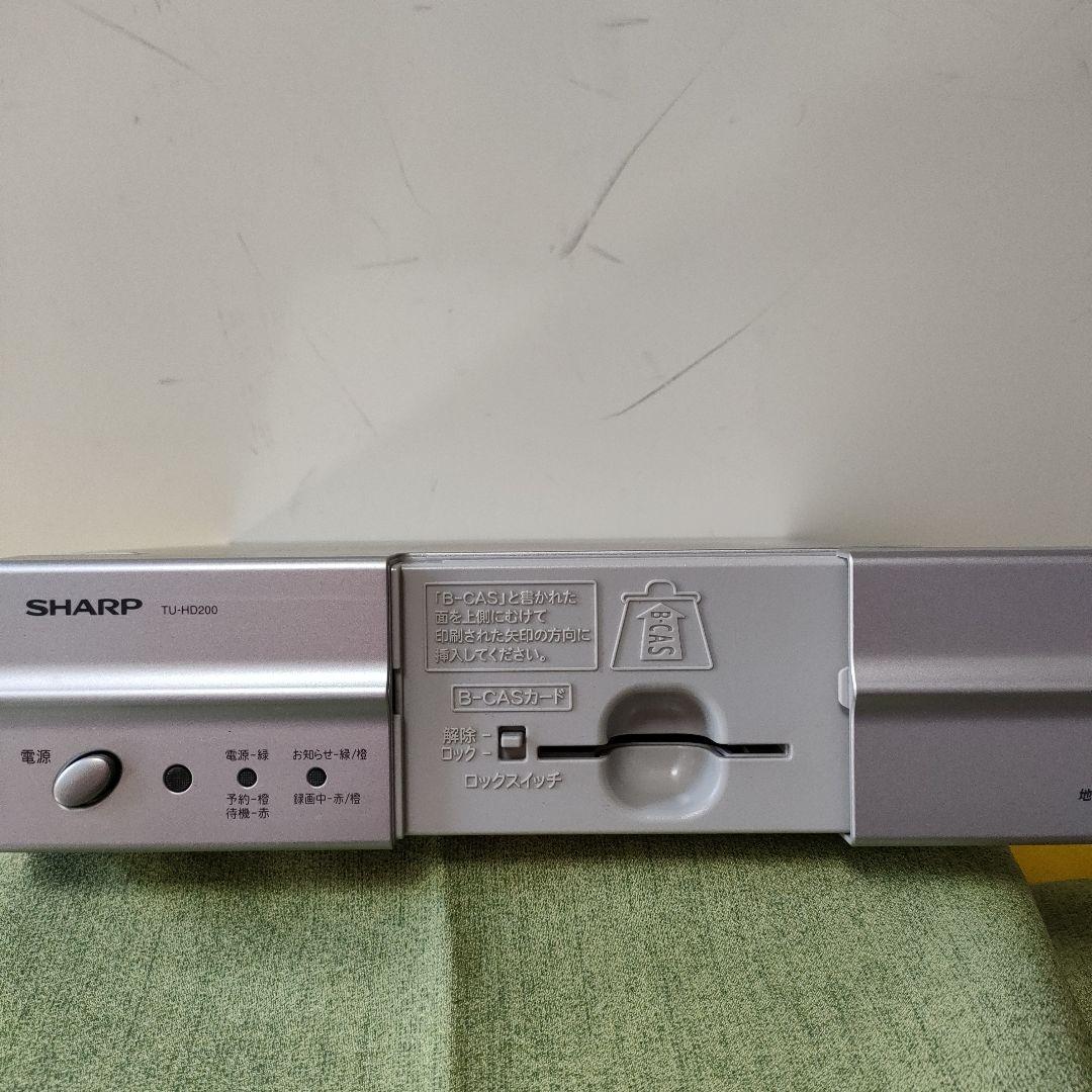 @124)SHARP TU-HD200 デジタルハイビジョンチューナー